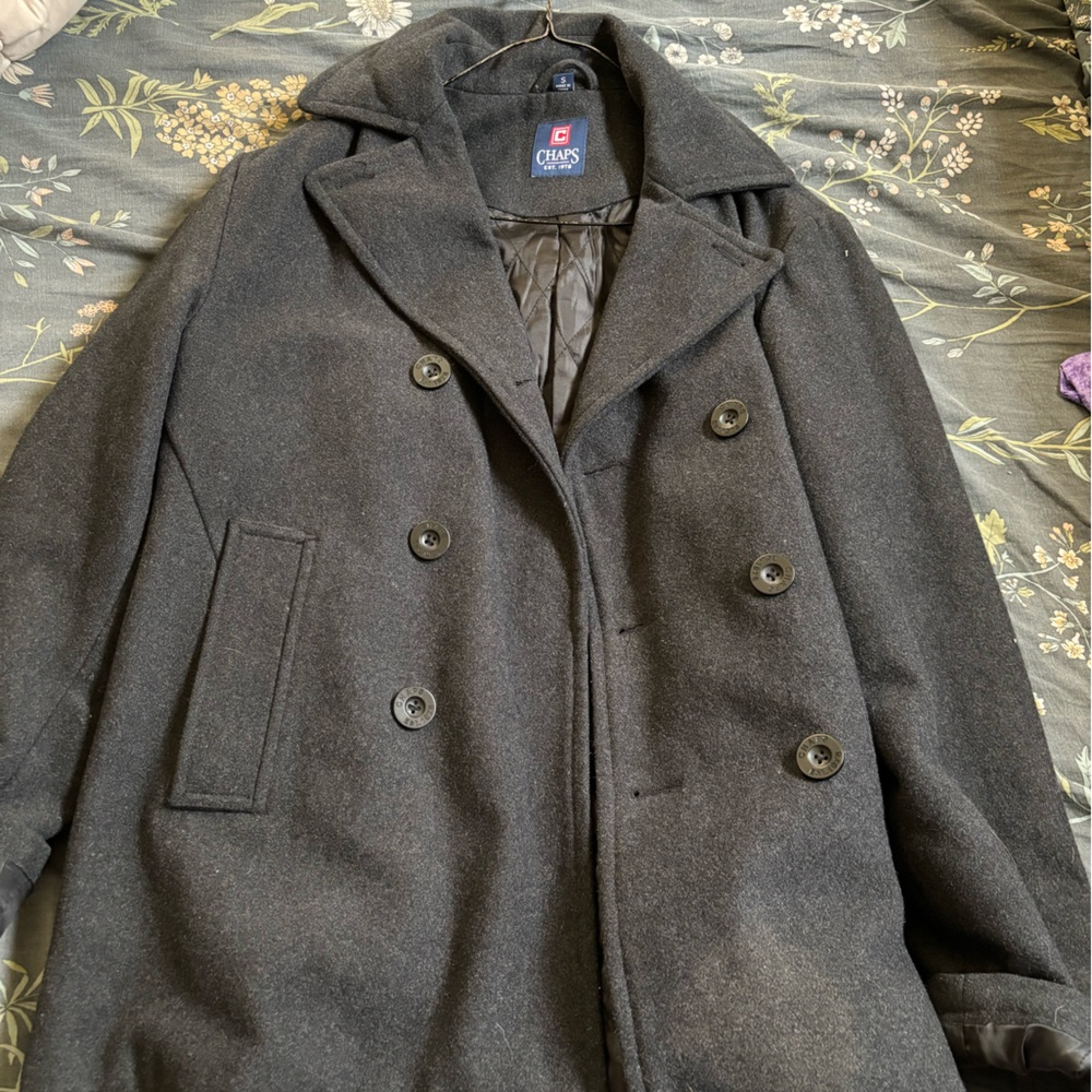 Chaps Wool Peacoat